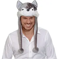 Widmann Mütze Wolf Plüsch