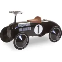 Retro Roller Laufauto Jack, 2 Jahr(e), 4 Rad/Räder, Metall, Schwarz