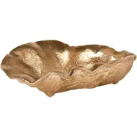 Ferm Living Dekoschale Oyster Brass