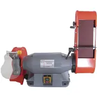 Holzmann Doppelschleifmaschine mit Schleifband DSM-100200B (400V)