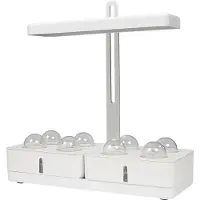 Ledvance Leuchte: für alle Oberflächen, Indoor Garden KIT 45- WT / 2- W, 22-...24- V, Abstrahlwinkel: 11-, Neutralweiß, 355- K, Gehäusematerial: Kunststoff/Edelstahl, IP2-
