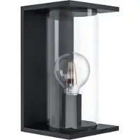 Eglo Cistierna, Oberfläche, andere, 1 Glühbirne(n), E27, IP54, Schwarz