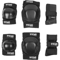 TSG Schutzset - Basic - Schwarz - - S - Small - Schutzausrüstung