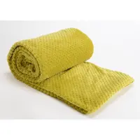 Amadeus Plaid Schachbrettmuster 130x170 oliv - Grün Rechteck Polyester 170x130 cm