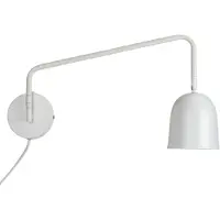 Dyberg Larsen Manchester Wandleuchte White - , Manchester, Weiß, für Wohnzimmer, Metall, Design