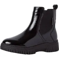 Tamaris Damen Sportliche Stiefelette Pure Relax 1-25411-27 Schwarz