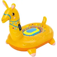 Bestway 41434, Mehrfarbig, Gelb, Aufsitz-Schwimmer, Einfarbig, PVC, Junge/Mädchen, 45 kg