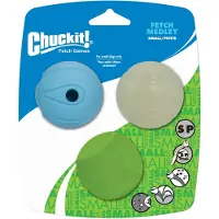 Chuckit! Chuckit Fetch Medley S 5 cm 3 Pack
