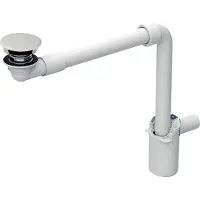Geberit 152089011 WT Ablauf, Raumsparmodell, DN32