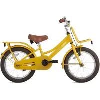 Supersuper Cooper Bamboo Kinderfahrrad - 16 Zoll - Gelb