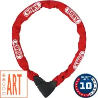 ABUS 8900/110 Ionus Kettenschloss Rot Rot One Size