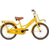 Supersuper Kinderfahrräder Mädchen Cooper Bamboo 18 Zoll 30 cm Mädchen Rücktrittbremse Gelb