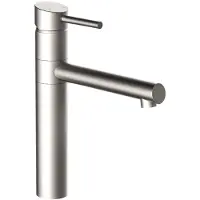 Safety Jogger Spültischarmatur "BRISTOL" Edelstahl massiv, 360 schwenkbarer Wasserhahn, Mischbatterie Küche