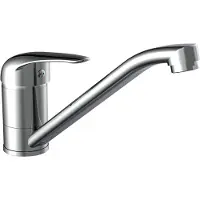 Schutte Spültischarmatur "Magna" 360 schwenkbarer Wasserhahn, Mischbatterie, Chrom, Hochdruck
