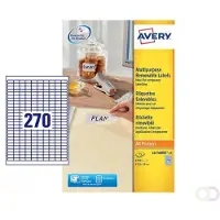 Avery Universal-Etiketten, 17,8 x 10 mm, wiederablösbar