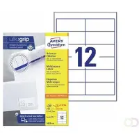 Avery Zweckform 3659-200 Universal-Etiketten, ultragrip, 97 x 423 mm, DP INTERNETMARKE geeignet