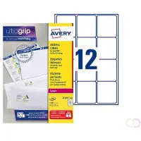 Avery Etiquette d'adresse, 63,5 x 72 mm, blanc