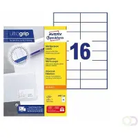 Avery Universal-Etiketten 3484, ultragrip, 105 x 37 mm, 1600 Stück