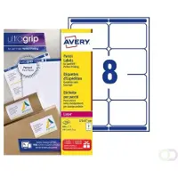 Avery Etiketten Zweckform ultragrip L7165, 99,1x67,7 mm, weiss, Pk. 800 Stk.