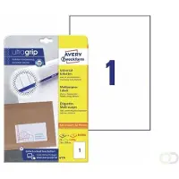 Avery Zweckform Universal-Etiketten 6119, ultragrip, 210 x 297 mm, 25 + 5 Stück
