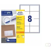 Avery-Zweckform 3660-200 Universal-Etiketten, ultragrip, 97 x 67,7 mm, DP INTERNETMARKE geeignet