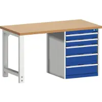 Bott Werkbank W-1577/11-2.34, enzianblau RAL 5010