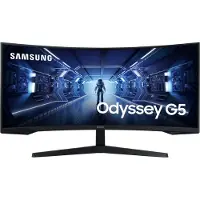 Samsung G55T, 86,4 cm (34"), 3440 x 1440 Pixel, UltraWide Quad HD, LED, Schwarz