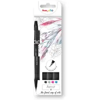 Pentel Pinselstift Sign Pen Artist, 4er Set