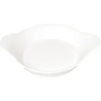 Olympia Whiteware runde Gratinschalen weiß 15,6 x 12,6cm, Packungsinhalt: 6 Stück