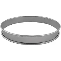Matfer Bourgeat Flacher Tortenring Edelstahl 28cm