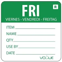 Vogue Farbcodesticker Freitag