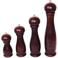 Olympia Salz- und Pfeffermühle dunkles Holz 15,3cm