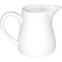 Olympia Whiteware Milchkännchen mit Henkel 21cl, Packungsinhalt: 6 Stück