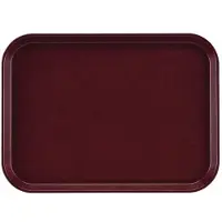 Cambro Epictread rechteckiges rutschfestes Fiberglastablett bordeaux 41,5x30,5cm
