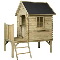 Swingking Spielhaus Camillamit Rutsche 171x180x217cm FSC-Holz