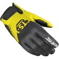 Spidi CTS-1 Schwarz Gelb Fluo Handschuhe Größe 2XL