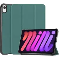 IMoshion Trifold Klapphülle für das Apple iPad Mini 7 (2024) / iPad Mini 6 (2021) - Dunkelgrün
