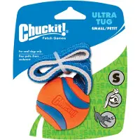 Chuckit! Pilka na sznurku szarpak 5 cm dla psa
