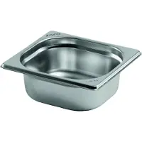 Saro 1 x SARO Gastronormbehälter Edelstahl 1/6 GN 200 mm tief
