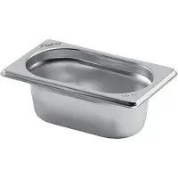 Saro 1 x SARO Gastronormbehälter Edelstahl 1/9 GN 65 mm tief