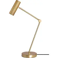 Globen Lighting Hubble Read Tischleuchte Brushed Brass - , Hubble READ, Gold / Messing, für Wohnzimmer, Metall, Design