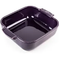 Peugeot Keramik Auflaufform APPOLIA 21cm Quadratisch Aubergine Spülmaschinenfest