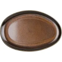Rosenthal Junto Bronze - Steinzeug Platte 28 cm Junto Bronze - Steinzeug 21540-405252-62728