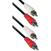 Wentronic Audiokabel 50340 15,0m, 2x Cinch / 2x Cinch, Stereo