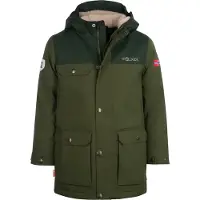TROLLKIDS Jungen Wasserdichte Jacke Grün 354-322 Grösse 128