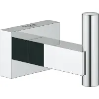 GROHE Essentials Cube, Indoor, Handtuchhaken, Chrom, Metall, Rechteck