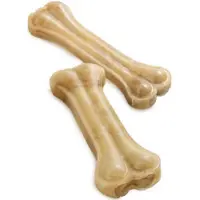 Brekz Rawhide - Rinderhaut Kauknochen gepresst Hundesnack 21cm