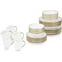 Vt wonen Geschirrset vtwonen Raw White Gold (36er Set)
