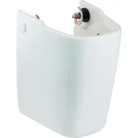 Geberit 292150600 Renova Plan Halbsäule für HWB, weiß