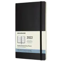Moleskine 2022 12-Month Monthly Large Softcover Notebook